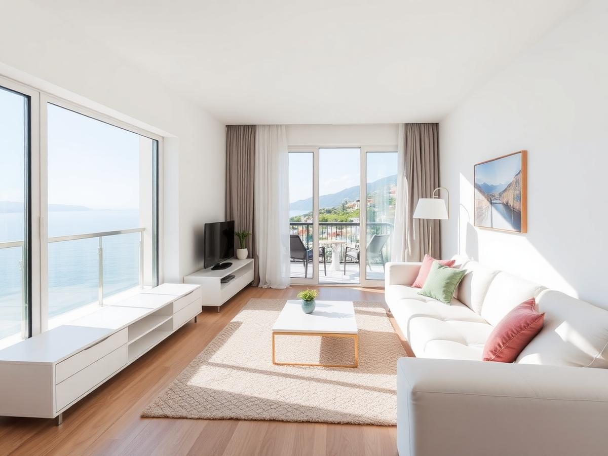 Sea-View Apartment near Budva Marina